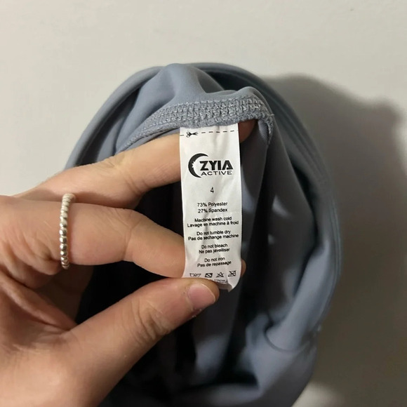Zyia Gray Ombre Mirage Light n  Tight Hi-Rise 7/8 24” - Picture 5 of 5